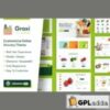 Groxi - Grocery Store Elementor Template Kit