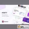 Hosty - Hosting Services Elementor Template Kit