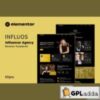 Influos - Influencer Agency Elementor Template Kit