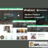 iPodcast - Modern Podcast Elementor Template Kit