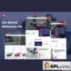 Kareta - Car Rental Services Elementor Template Kit