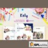 Katy - Kids Birthday Party Planner & Invitation Elementor Template Kit