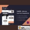 Lawio - Attorney Law Firm Elementor Template Kit