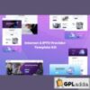 MaxiNet - Internet & IPTV Provider Elementor Template Kit