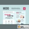 MEDO - Medical Delivery Startup Elementor Template Kit
