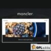 Moncler - Food Blog Elementor Template Kit