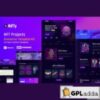 NiFTy - NFT Project & Portfolio WordPress Elementor Template Kit