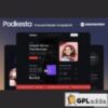 Podkesta - Dark Theme Podcast Elementor Template Kit