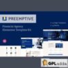 Preemptive - Business & Finance Elementor Template Kit