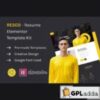 Resco - Resume Elementor Template Kit