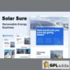 Solar Sure - Renewable Energy Business - Elementor Template Kit