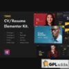 Thomas - CV/Portfolio Elementor Template Kit