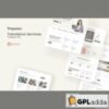 Transvice - Translation Website Elementor Template Kit