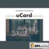 uCard v1.2.8 ? Animated vCard WordPress Theme