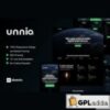 Unniq - Dark Digital Creative Agency Elementor Template Kit