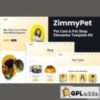 ZimmyPet - Pet Care & Store Elementor Template Kit