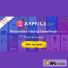 ARPrice 3.9 - WordPress Pricing Table Plugin