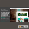Accio 1.4.6 - Responsive Onepage Parallax Agency WP Theme