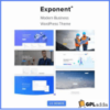 Exponent - Modern Multi-Purpose Business WordPress theme 1.2.9.2