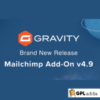 Gravity Forms MailChimp Add-On 4.9