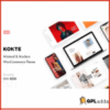 Konte - Minimal & Modern WooCommerce WordPress Theme 2.0.1