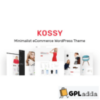 Kossy ? Minimalist eCommerce WordPress Theme 1.22