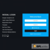 Modal Login Register Forgotten 2.0.5 - Wordpress Plugin