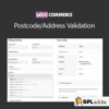 WooCommerce PostcodeAddress Validation 2.8.0